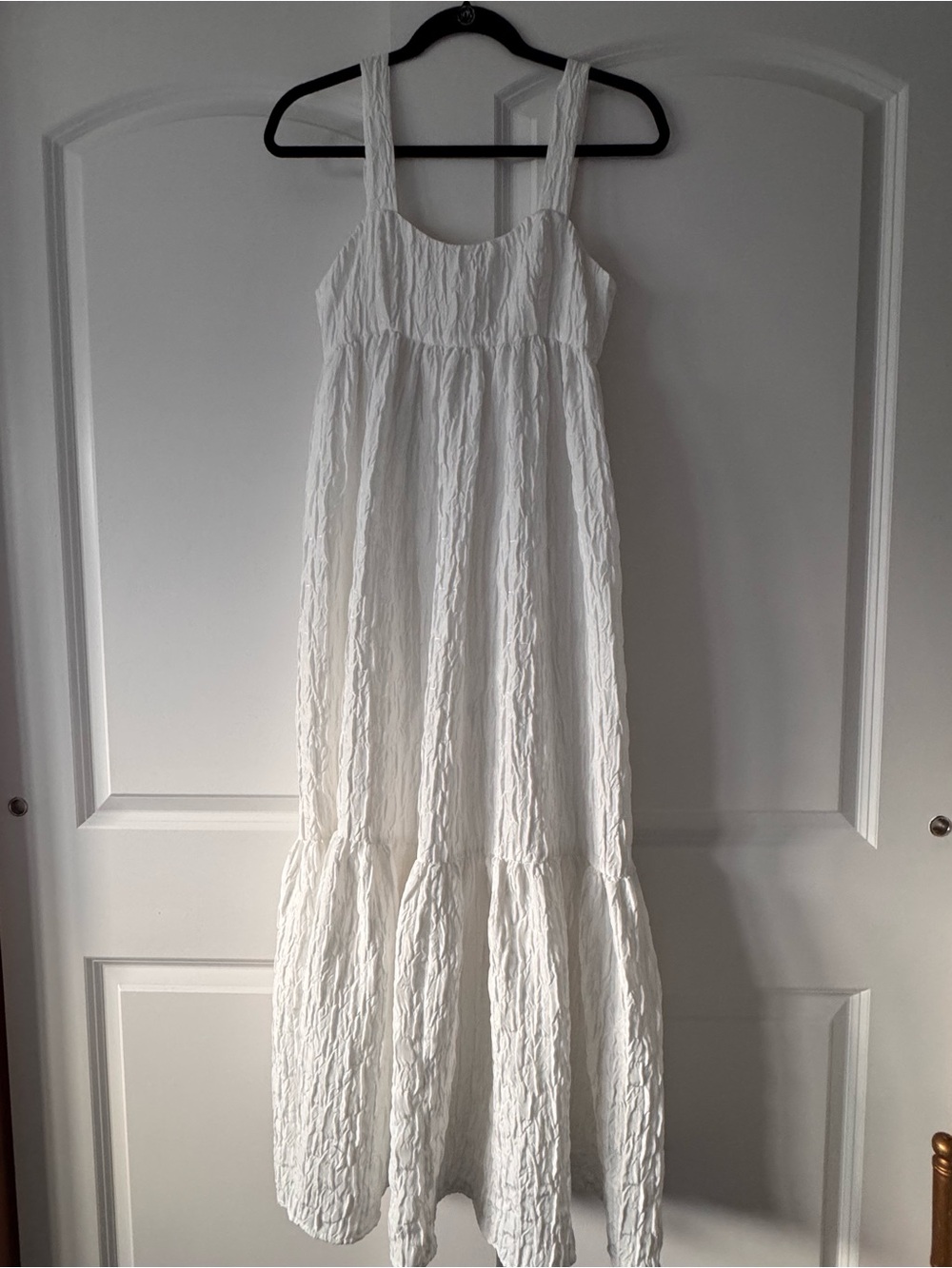 Zara Classic White Maxi Dress